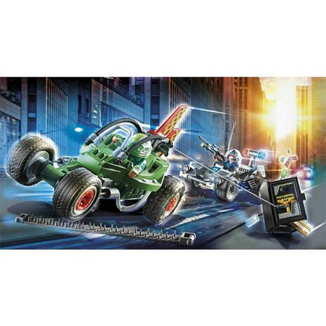 Playmobil City Action Αστυνομική Καταδίωξη Go-Kart (70577)